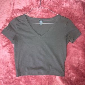 Wild Fable Crop Top Green